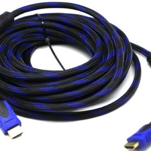 UniQue Blue Braided HDMI 19 Pin to HDMI 19 Pin Cable