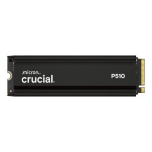 Crucial P510 1TB M.2 Gen5 with Heatsink NVMe 3D NAND SSD - Image 1