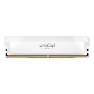 Crucial Pro Overclocking 32GB 6400Mhz DDR5 Desktop Memory White - Image 1