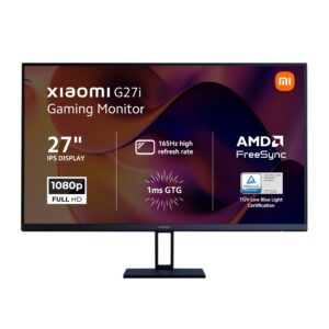 Xiaomi G27i 27" Full HD 1080p IPS Gaming Monitor (165Hz, 1ms, 16:9, HDMI/DP, and AMD FreeSync Premium) - Image 1