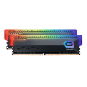 Geil Orion RGB 16GB KIT(2X8GB) 3600MHz DDR4 Desktop Gaming Memory - Grey - Image 1