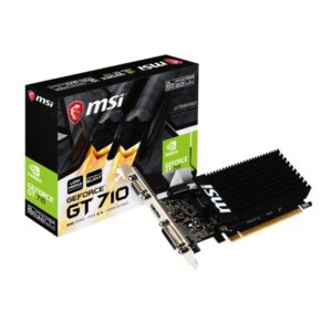 MSI Nvidia GeForce GT 710 2GD3H 2GB 64-BIT Graphics Card - Image 1