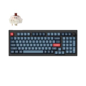 Keychron V5 Max Wireless Custom Keyboard - BROWN Switch - Image 1