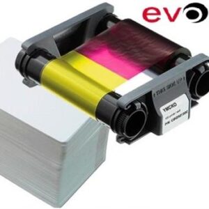 Evolis Badgy Colour Ribbon for 100 prints - Image 1